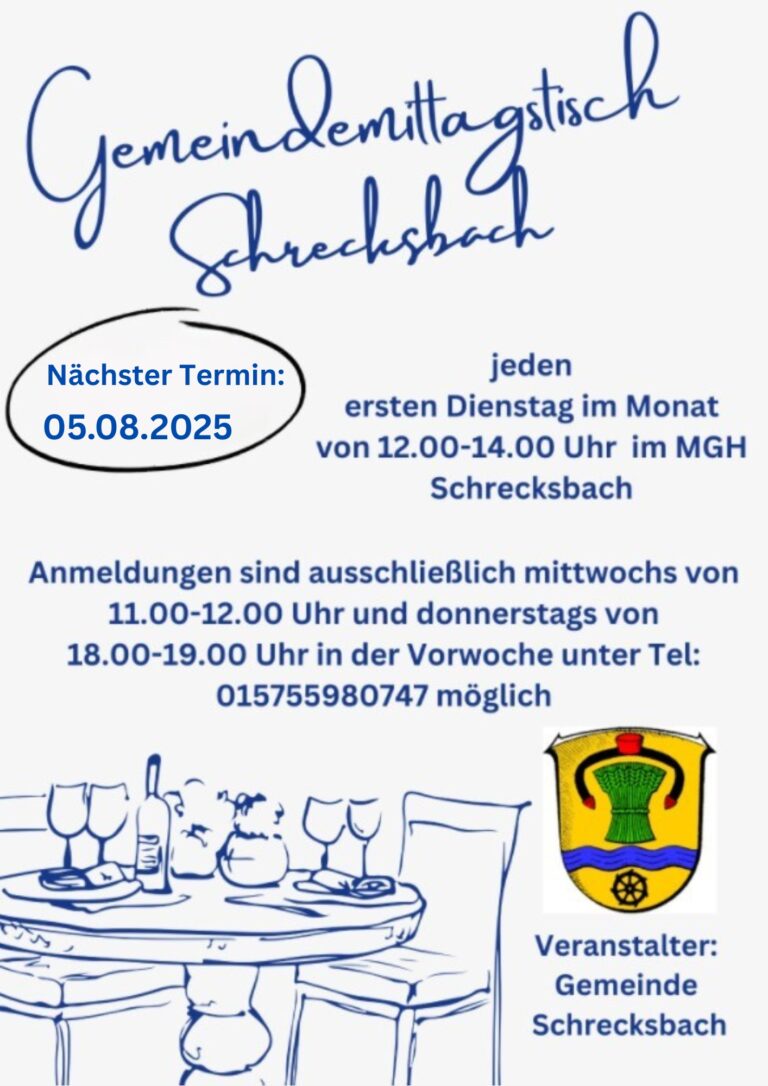 Gemeindemittagstisch Schrecksbach